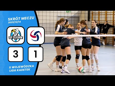 Sęp 3:1 Saska Warszawa - II Wojewódzka Liga Kadetek, 2025-12-14