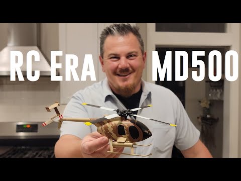 RC Era - MD500 | C184 - RTF Heli - Unbox & Maiden Flight - Desert Sand