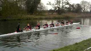 preview picture of video 'Churchill M2 bumped by Pembroke, Lent Bumps 2008'