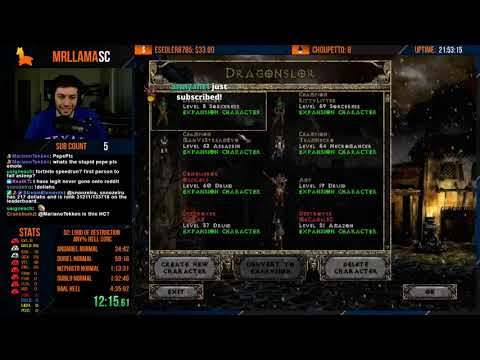 HELL Any% Sorceress Speedrun! 4:58:00