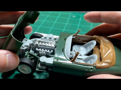 Fixing the issues - *New* Revell Jaguar E Type 1/24 scale Roadster