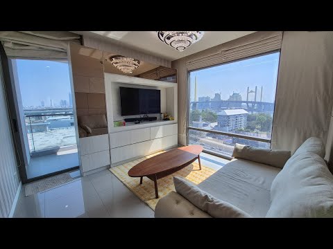 Room​ For​ Rent⭐Star View⭐Luxury Condo 2 Bedroom⭐River View⭐78 Sq.m⭐Rama 3 rd.