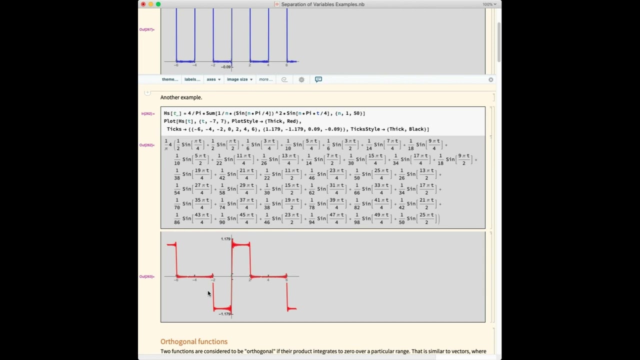 60. Separation of Variables: Fourier Series and Fourier Tricks