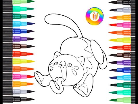 Candy Cat Coloring Pages ( Poppy Playtime ) Sam Ourt & FERGO - Love Me [NCS Release] #candycat