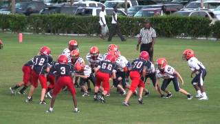 preview picture of video 'Davie Broncos vs Boca Jets - 110Lbs - 9/10 and 9/13/2011'