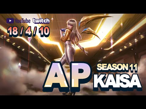 HOW TO PLAY AP KAISA BOT LANE | New Build & Runes | League of Legends : season 11