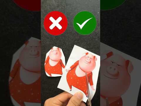 Perfect Gunter Cut! ✂️Rough vs. Flawless Curves#beast #diy #craft #funny #shorts