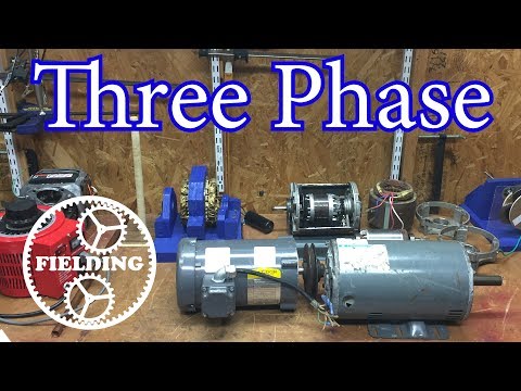 How Motors Work for Beginners (Episode 3); Three Phase Induction Motors: 034