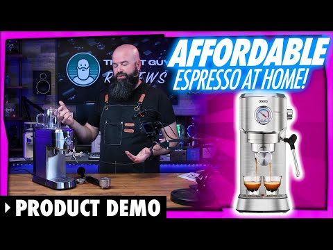 ☕️ Espresso yourself ➡️ Gevi Stainless Steel Countertop Espresso Maker