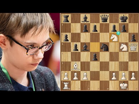 Youngest Grandmaster Plays the Perfect Miniature!