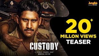 Custody Teaser (TELUGU) | Naga Chaitanya | Krithi Shetty | Arvind Swami | Venkat Prabhu