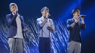 District3 sings All 4 One&#39;s I Swear - Live Week 2 - The X Factor UK 2012