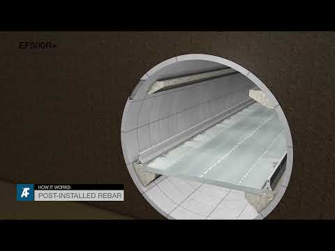 How It Works: EF500R+: The Trusted Name In Chemical Anchors & Tunnel Corbels