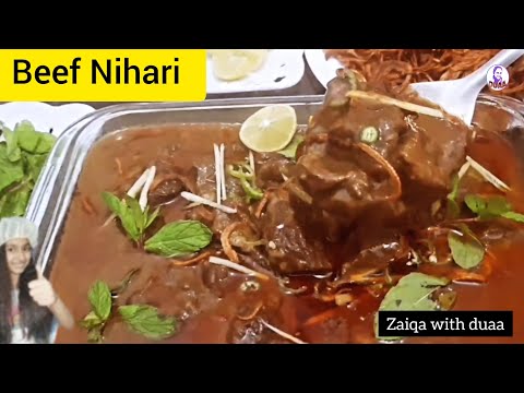 Nihari Pressure Cooker Wali Fast & Easy Recipe/ How to Make Best Beef Nihari/Nihari Recipe By duaa