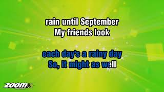 Carole King - It Might As Well Rain Until September - Karaoke Version from Zoom Karaoke