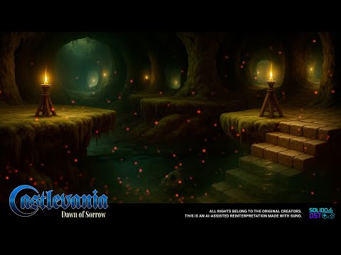 Castlevania: Dawn of Sorrow - Subterranean Hell - Reimagined by AI