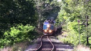 preview picture of video 'The Canadian at Parry Sound (18SEP2014)'