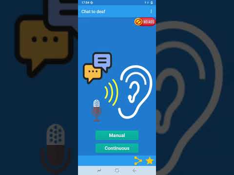 Chat to deaf
