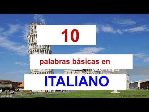 10 PALABRAS Básicas en ITALIANO. Bella Ciao!!! [APRENDE ahora] 🍕