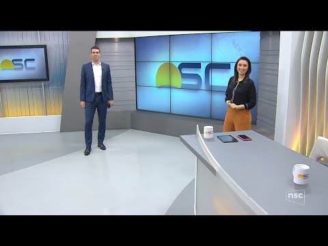 [HD60fps] Trechos: Bom Dia Santa Catarina com Raphael Faraco e Eveline Poncio na NSC TV - 15/10/2021