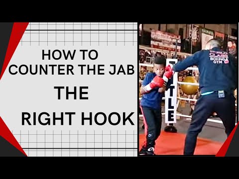 How To Counter The Jab With The Right Hook - Southpaw vs Orthodox