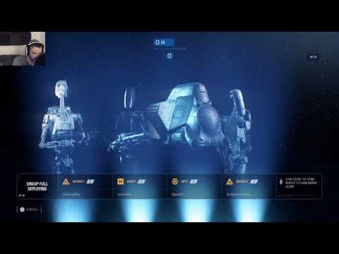 Star Wars Battlefront II beta gameplay pt1 - Welcome...to CHAOS!