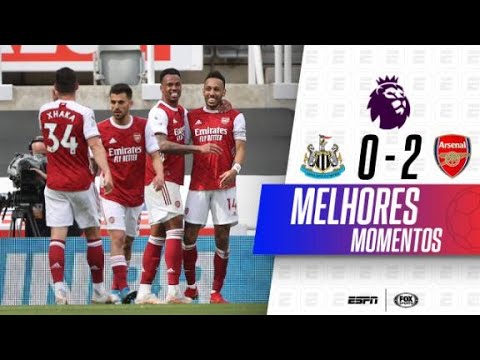 BAITA ASSISTÊNCIA DE BRASILEIRO! Melhores momentos de Newcastle 0 x 2 Arsenal na Premier League