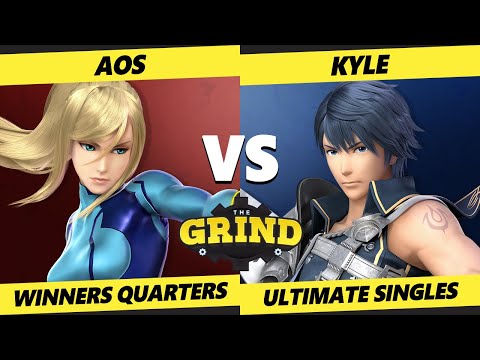 The Grind 165 Winners Quarters - AoS (ZSS) Vs. Kyle (Chrom) Smash Ultimate - SSBU
