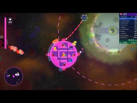 Lovers in a Dangerous Spacetime 4 Player Speedrun - 1:24:23