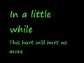 U2-In a Little While (Lyrics)