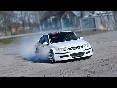 Saab 9-3: Supercharged, turbocharged, four-wheel-drive and 520hp!