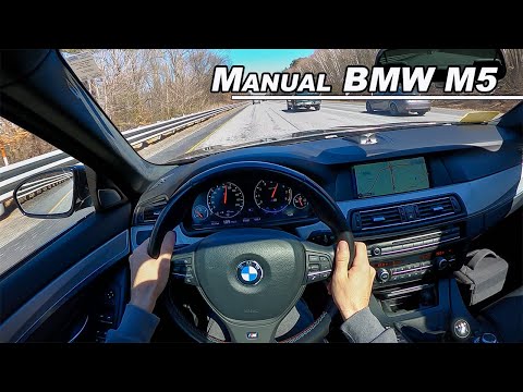 BMW F10 M5 6-Speed Manual - 560hp Twin Turbo V8 RWD (POV Binaural Audio)