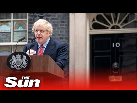 LIVE: Boris Johnson RESIGNS as Prime Minister -  Westminster aerials