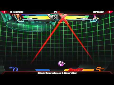 APEX 2014 Ultimate Marvel vs  Capcom 3   Winner's Final EG Justin Wong vs EMP Flocker