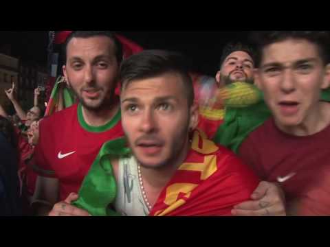 [Euro 2016] La joie des supporters du Portugal au coup de sifflet final