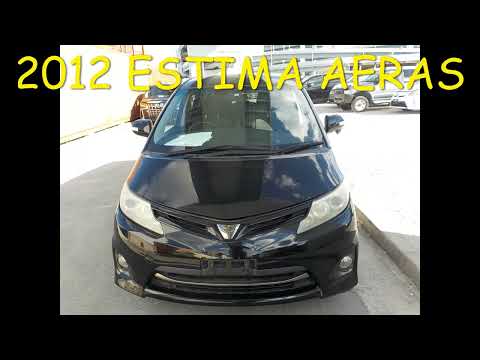 (JCF1403) Toyota Estima 2012 AERAS 2.4 PANORAMIC ROOF POWER DOORS 7 SEASTS @japcarfinder