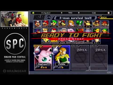 SPC18 WR2 - CL|SpyderJ (Sheik) vs Link (Jigglypuff)