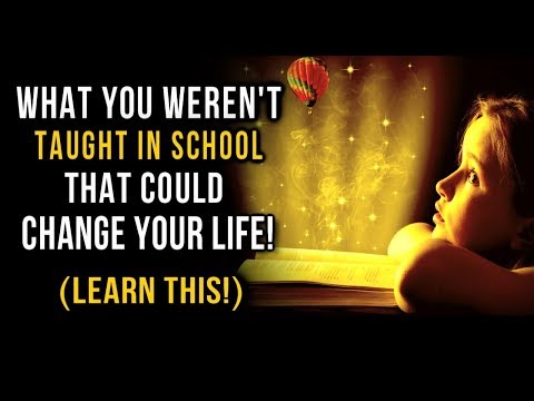 What Schools FAILED To Teach Us! (Powerful Mind Secrets You Must Know) Learn This! Law of Attraction Video