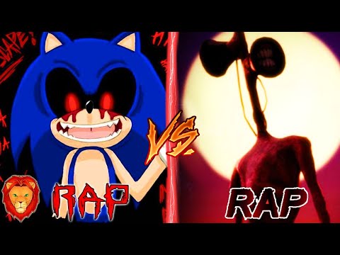 SONIC.EXE 😈 VS SIREN HEAD 🚨 RAP CANCION 🎤🎶 | SONIC.EXE VS SIREN HEAD RAP LEON PICARON