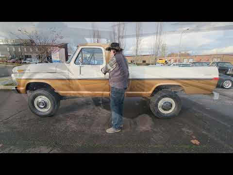 1972 Ford F250 (CC-1900332) for sale in Sherwood, Oregon