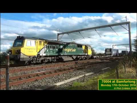 70004 at Bamfurlong - 17th October 2016