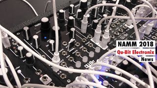 Video thumbnail for NAMM 2018: Qu-Bit Electronix Nebulae Granular, Scanned Osc & Synapse by SYNTH ANATOMY