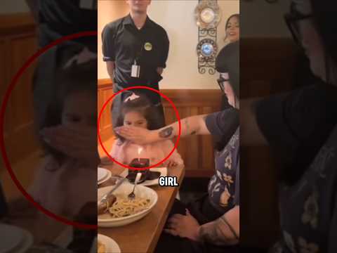 Spoiled girl gets humbled by the birthday celebrant..