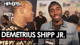 Demetrius Shipp Talks ‘All Eyez On Me’, Playing Tupac & More (2016 BET HipHop Awards w/HHS1987)