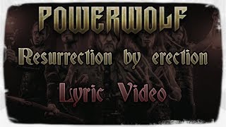 Powerwolf - Resurrection by erection (Fan made lyric video)