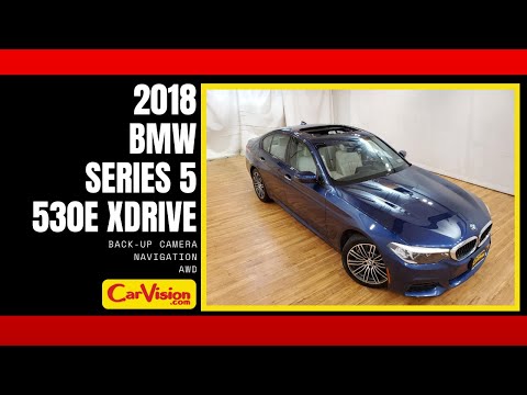 2018 BMW 5 Series 530e xDrive iPerformance M sport NAVIGATION MOON ROOF BACK UP CAMERA #Carvision