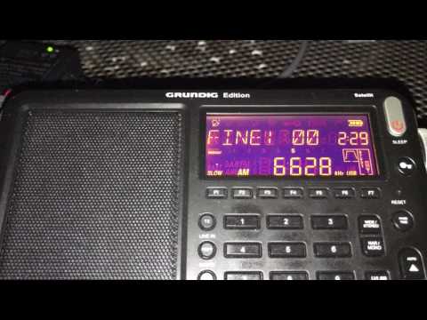 DXpedition Crete: MegActiv MA305 & Eton Satellit: Santa Maria Oceanic Control 6628 kHz USB, Azores