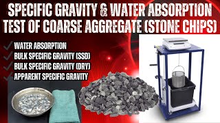 Specific Gravity & Water Absorption Test of Coarse Aggregate | Practical & Calculation | #ASTMC127