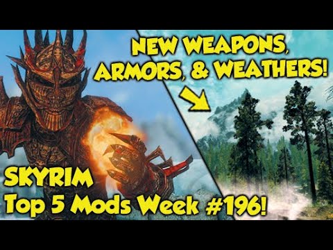 Skyrim Top 5 Mods of the Week #196 (Xbox Mods)
