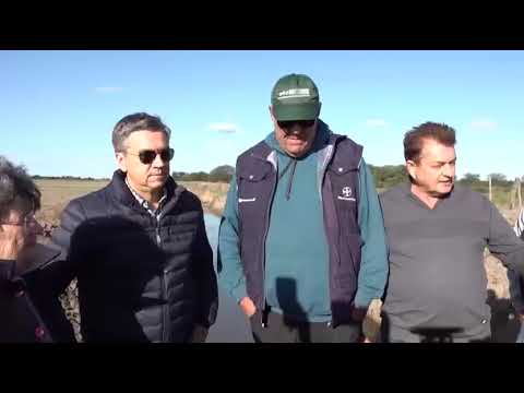 La Clotilde: obras de saneamiento, limpieza y desagües para asistir a productores de la zona.